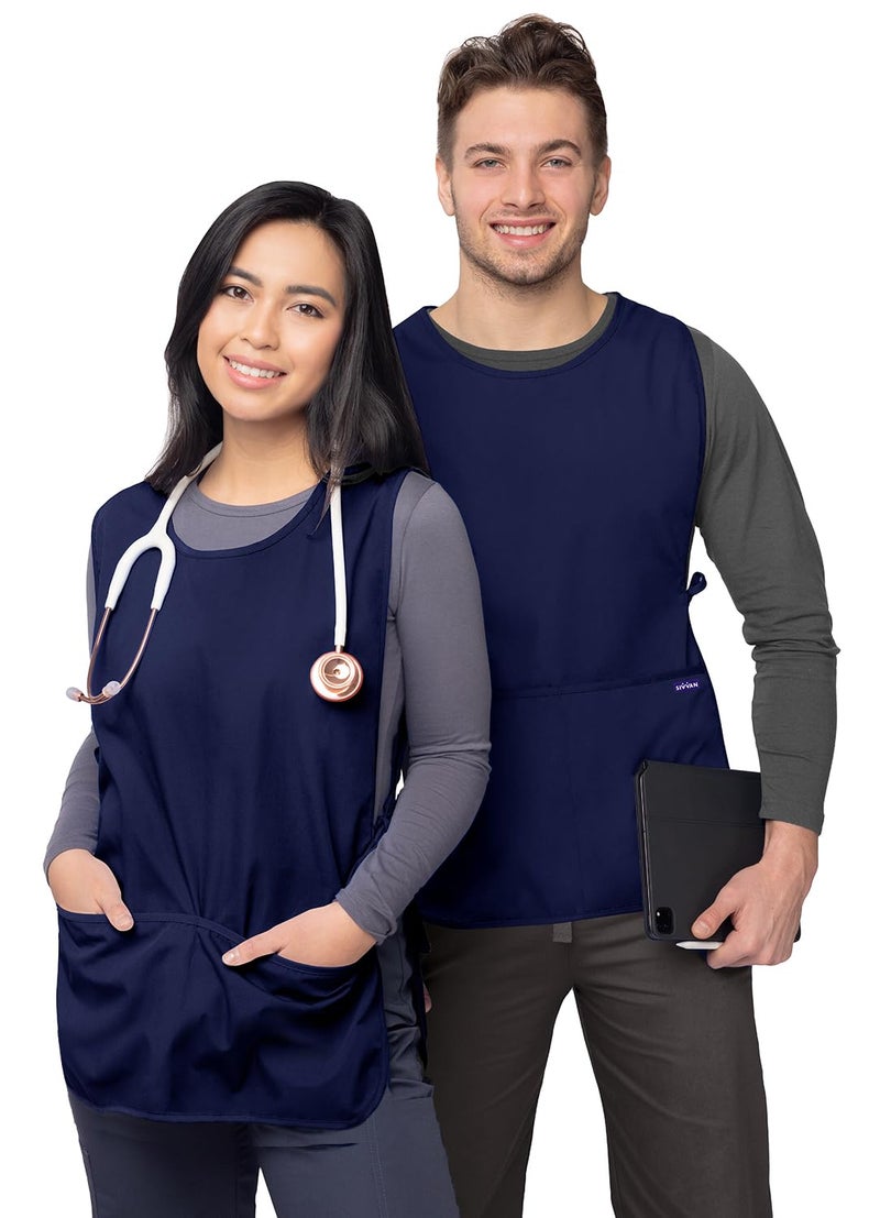 Sivvan Unisex Apron - Cobbler Apron 3-Pack - S87003 - Navy - R - Image 2